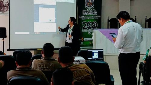 Fiscalía de Beni capacita a la Policía en Ley 1636 y ecosistema ROMA