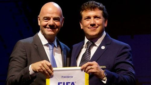 Invitados de lujo en los 100 años de la Federación Boliviana de Fútbol