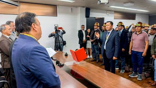 Posesionan a Carlos Ergueta como nuevo viceministro en medio de conflictos en La Paz