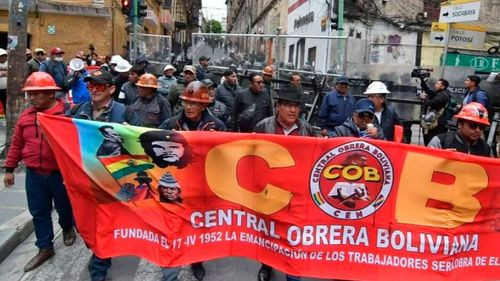 COB convoca cabildo nacional por la economía