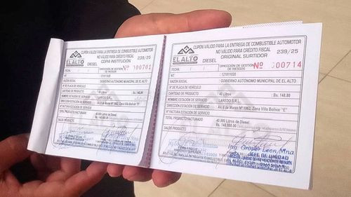 SMASGAR garantiza transparencia en la compra de combustible