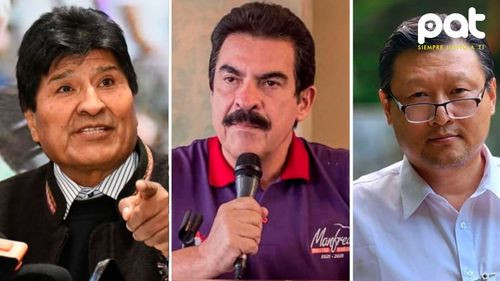 Encuestas de la oposición incluirán a Morales, Manfred y Chi como opciones