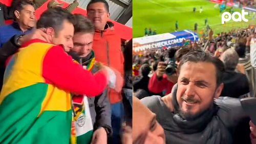 Así vivieron Paz, Lara y JP Velasco el partido de la Verde