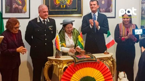 Bolivia recupera un K’ero tiwanacota de más de 2.000 años de antigüedad desde Italia