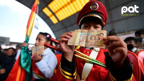 Gobierno pagará Bs 500 millones del bono Juancito Pinto a más de 2,4 millones de estudiantes