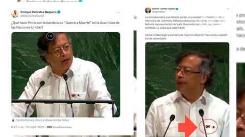  Gustavo Petro genera controversia en la ONU por bandera “guerra a muerte” y su discurso