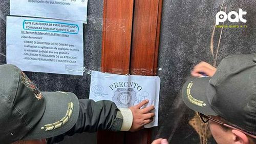 Juez de Coroico es aprehendido tras suspender credencial de magistrada electa