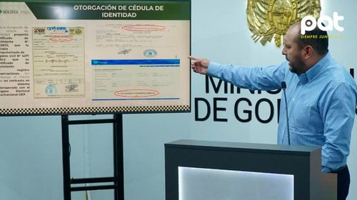 Líder del PCC obtuvo nacionalidad boliviana con documentos falsos, confirma ministro de Gobierno