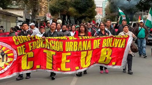 Magisterio rompe diálogo con el Gobierno y anuncia llegada masiva de maestros a La Paz 