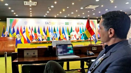 Bolivia participa en la 39ª Conferencia Regional de la FAO en Brasilia