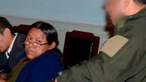 Aprehenden a Nemesia Achacollo por caso Fondioc y la trasladan a La Paz