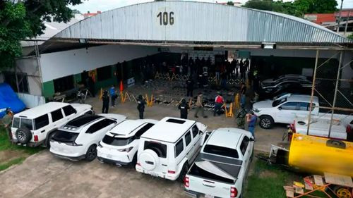 Dircabi traslada a La Paz vehículos incautados en caso Marset por razones de seguridad