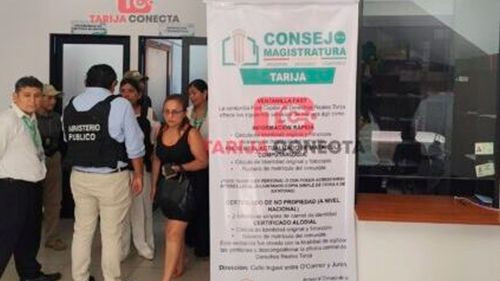 Fiscalía allana Derechos Reales en Tarija por presunta corrupción