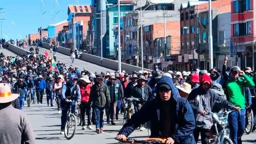 DDHH pide pausa humanitaria de 48 horas para frenar la crisis en La Paz y El Alto