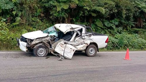 Un muerto y dos heridos tras choque en la carretera cochabamba-santa cruz