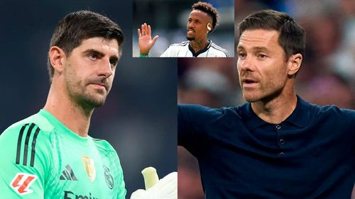 Xabi Alonso: “Rezaba por que no  expulsaran a Militao… y estaba  Courtois”