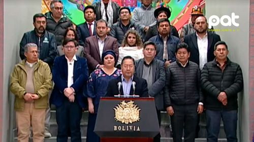 Presidente Arce denuncia intento de “golpe a la democracia” desde la Asamblea Legislativa