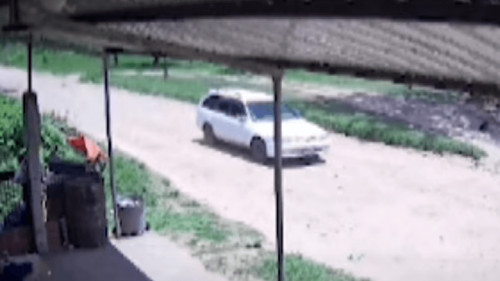 Video muestra posible vagoneta usada en desaparición de niña de 8 años en La Guardia 