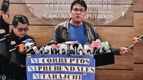  El Diputado del MAS,  Héctor Arce: &quot;Lima tiene el Síndrome de la Chimultrufia&quot;