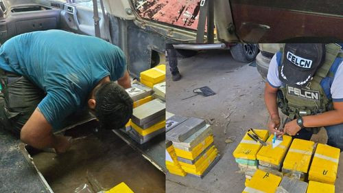 Secuetran más de 149 kilos de cocaína ocultos en un vehículo; tres personas fueron aprehendidas