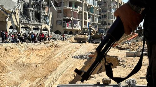 Israel permite a Hamas participar en la búsqueda de rehenes fallecidos en Gaza