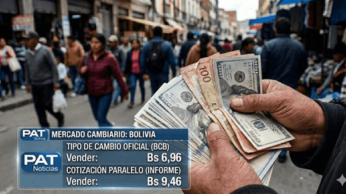 El dólar en Bolivia: Se mantiene la brecha entre el tipo de cambio oficial y el mercado paralelo