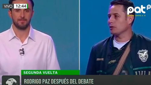 Rodrigo Paz critica a Velasco por llamar “pajpaku” a Edman Lara en debate presidencial