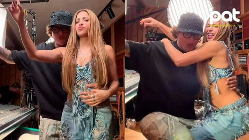 Shakira genera polémica al aparecer bailando con reguetonero acusado de filtrar video íntimo