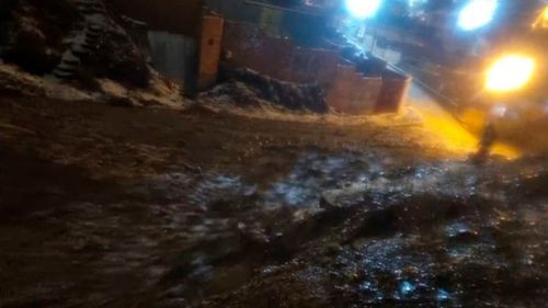 La Alcaldía de El Alto atiende al  menos siete emergencias tras la  granizada del viernes