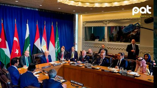 Trump reúne a líderes árabes y musulmanes para buscar fin inmediato a la guerra en Gaza