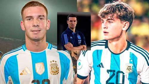 Scaloni aclara que Mastantuono y  Nico Paz aún no tienen lugar como  titulares en Argentina