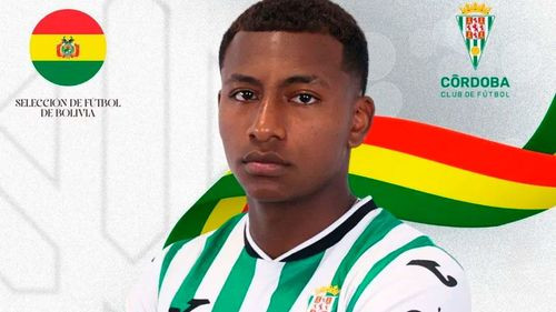 El Córdoba CF presume a su lateral  boliviano convocado a la Verde