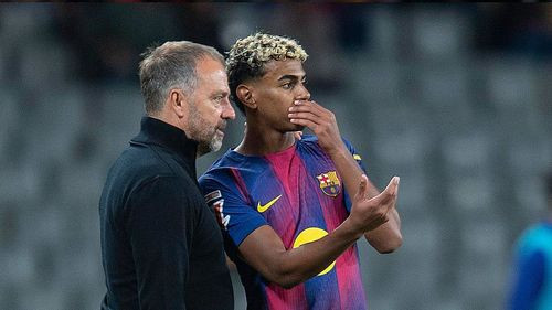 Flick sobre la convocatoria de  Lamine con la Selección: “No es mi  problema”