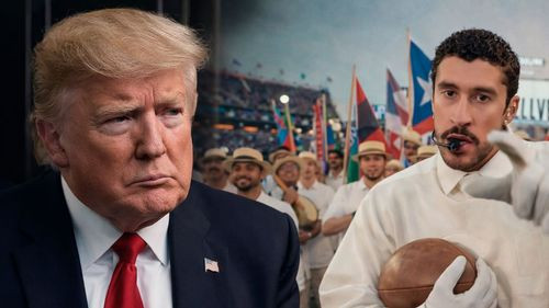 Trump arremete contra el show de Bad Bunny en el Super Bowl