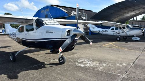 Cuatro avionetas dan positivo para  cocaína en San Ramón y continúan  bajo custodia