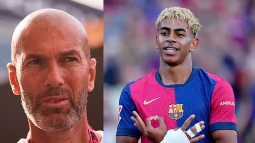 Zidane se rinde ante Lamine Yamal: “Me emociona cuando toca el balón”
