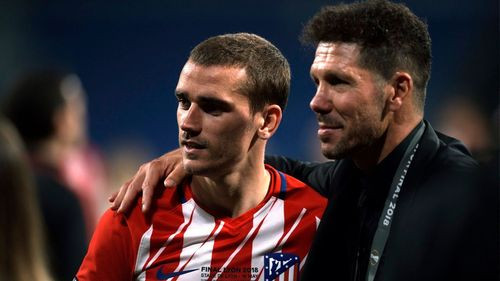 Simeone destaca los 200 goles de Griezmann y la evolución del Atlético