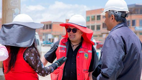 Enlosetado de la avenida Simón Bolívar avanza 80% y será entregado en noviembre