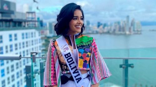 Yhasmine Merlo es segunda  finalista en el Miss Latinoamérica  2025