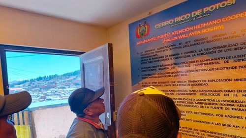 COMIBOL restringe horarios y maquinaria en el Cerro Rico