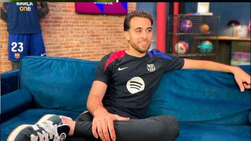 Eric Garcia abre las puertas de su  vida personal: de la Masia a su  gimnasio en casa