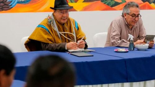Arce pide unidad en la izquierda y acusa a Evo y la oposición de boicotear su gestión