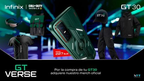 Infinix presenta el GT 30 con merch exclusivo: tecnología y estilo en una edición limitada