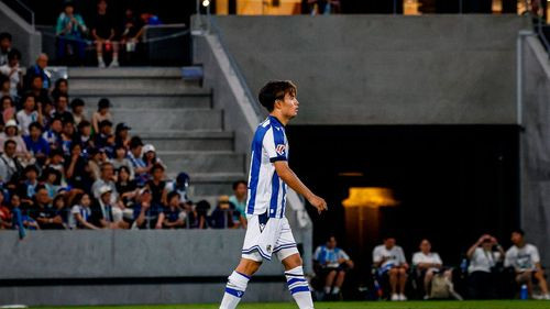 La Real Sociedad inicia con derrota su  gira en Japón ante un sólido V-Varen  Nagasaki