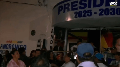 Inauguran casa de campaña de Andrónico Rodríguez en Santa Cruz