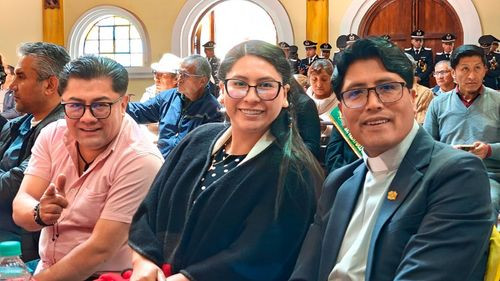 En 41 años de la Parroquia Cuerpo  de Cristo, alcaldesa Copa destaca el  legado del padre Obermaier