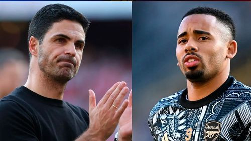 Imagen de Arteta celebra el regreso de Gabriel Jesus diez meses después de su lesión