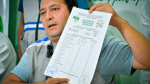 Precios oficiales del pescado en Santa Cruz para esta Semana Santa