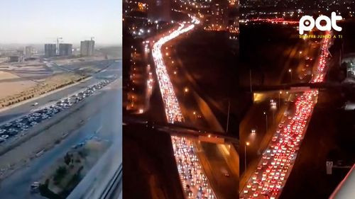 Caos en Teherán: miles huyen de la capital Irán ante ataques israelíes