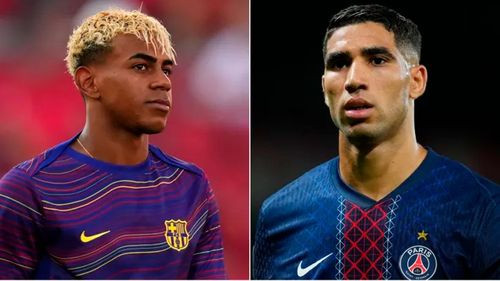 Hakimi avisa a Lamine Yamal antes  del PSG-Barça: &quot;Se enfrentará al  mejor lateral izquierdo del mundo&quot;